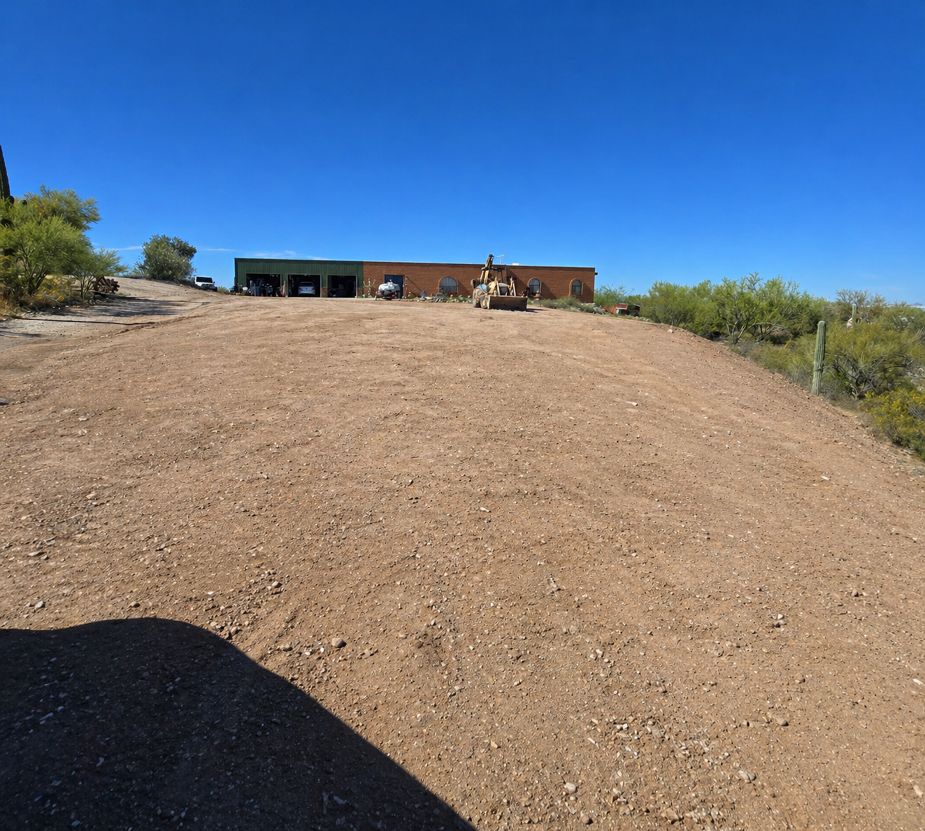Recent site prep project